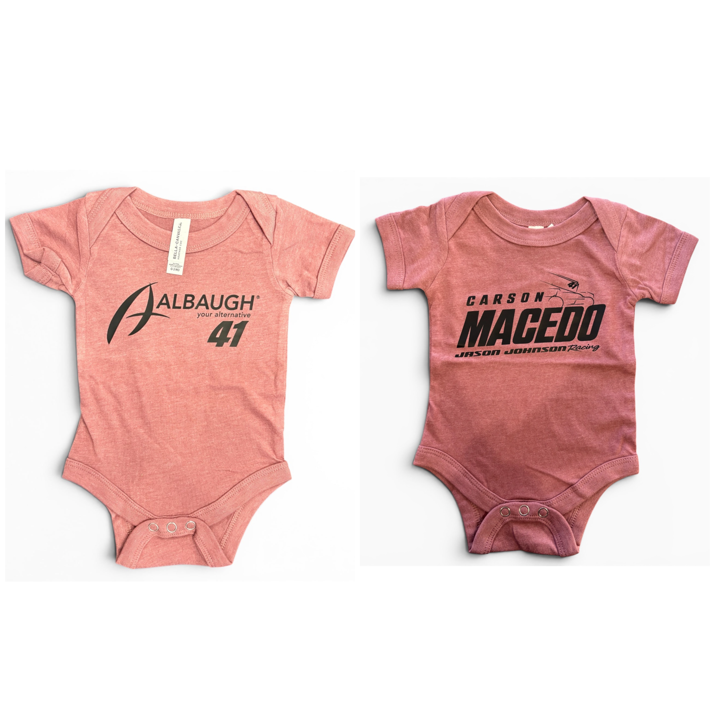 Albaugh/Macedo 41 Onesie (Mauve)