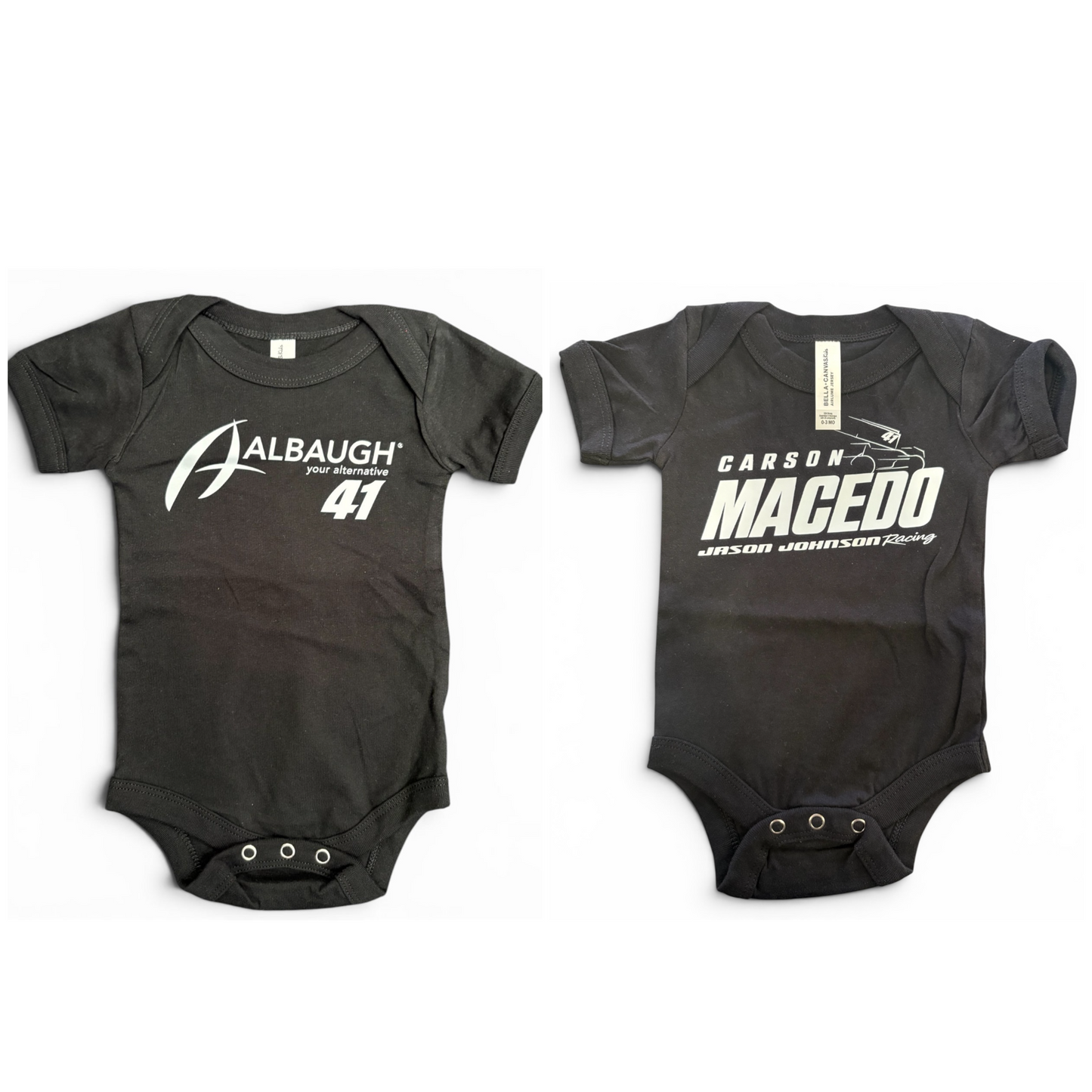 Albaugh/Macedo 41 Onesie (Black)