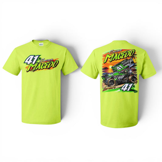 Cali Vibes Design T-Shirt (Safety Yellow)