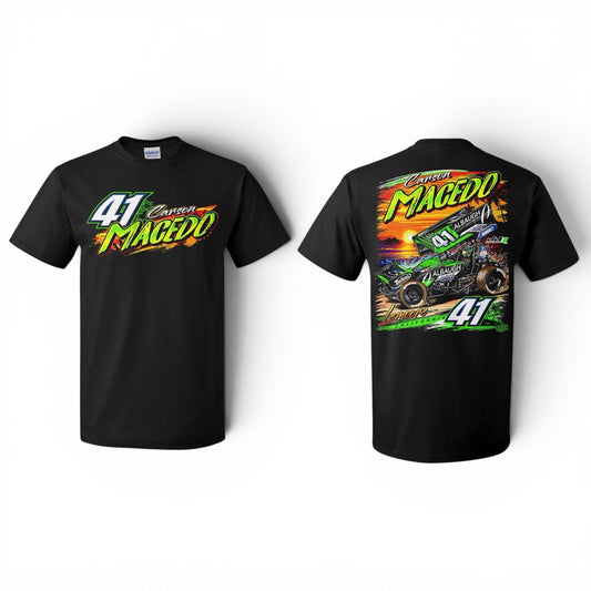 Cali Vibes Design T-Shirt (Black)