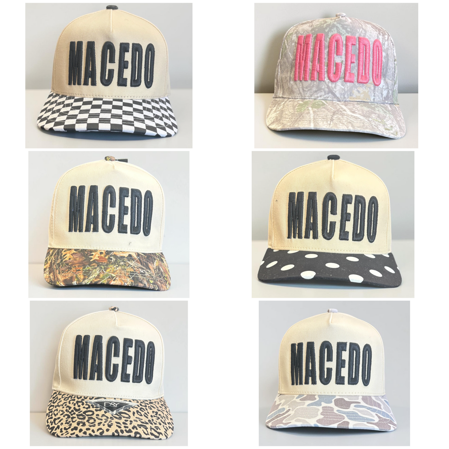 Ladies Macedo Snapback Hat (Assorted Styles)