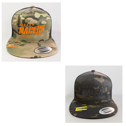 Carson Macedo/JJR Snapback Flat-bill Hat