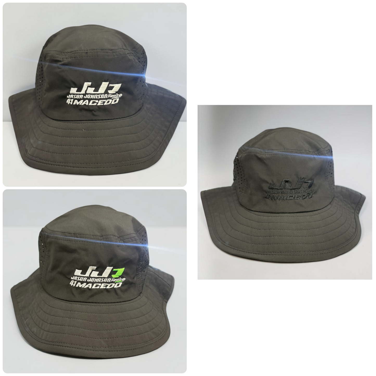 JJR/41 Macedo Bucket Hat W Strap (Assorted Styles)