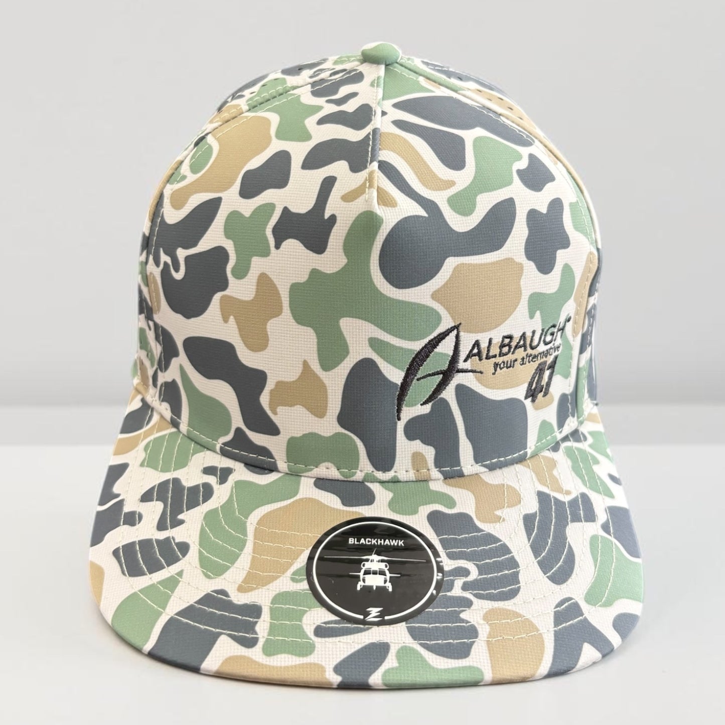 Albaugh Camo Snapback Hat