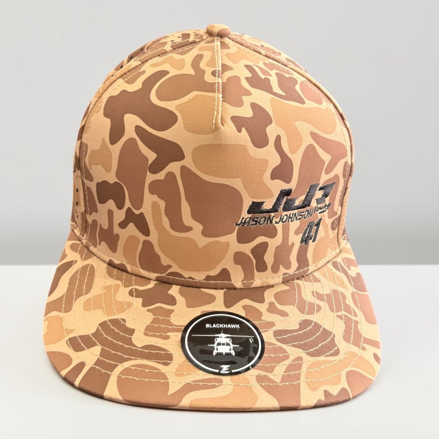 JJR 41 Camo Snapback Hat