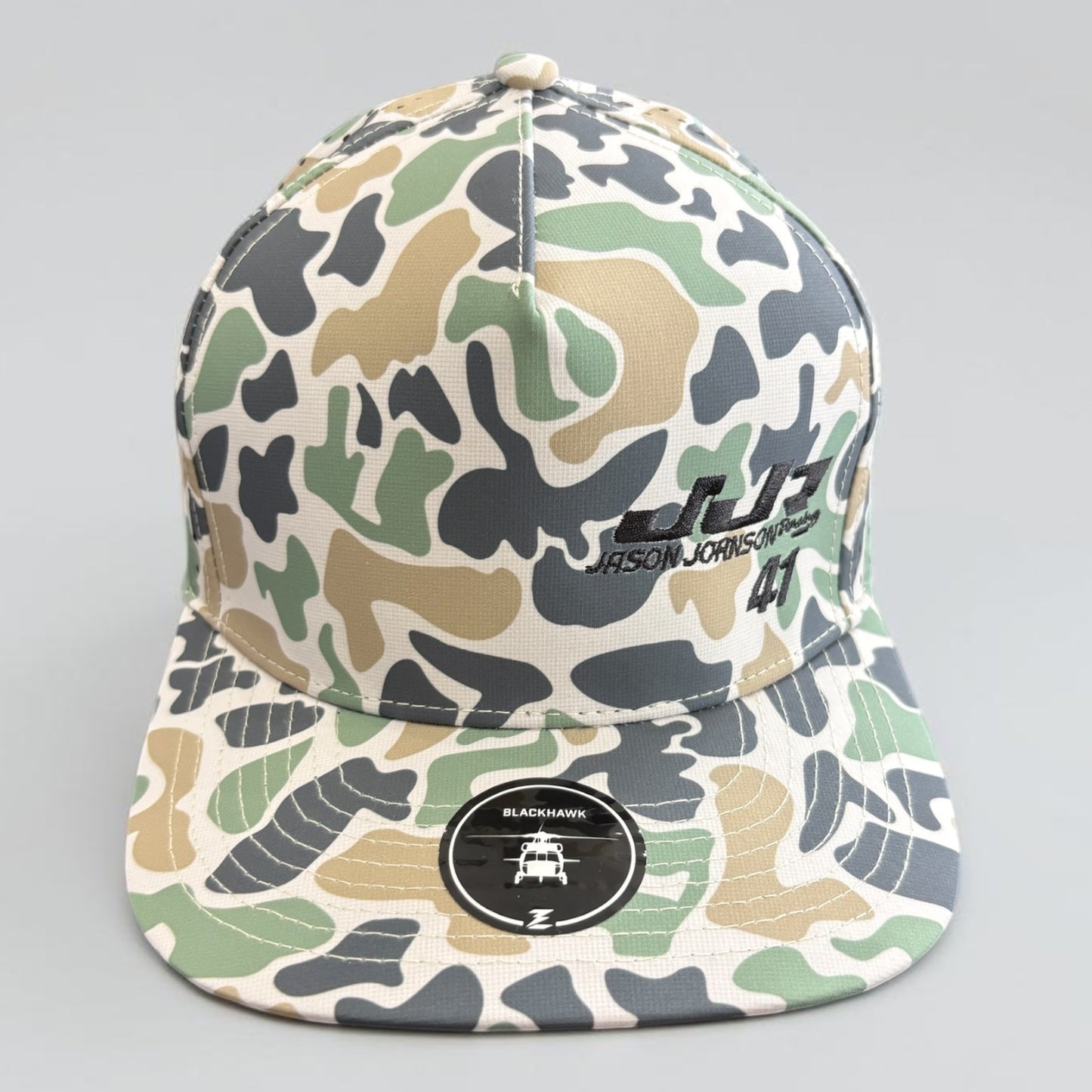 JJR 41 Camo Snapback Hat