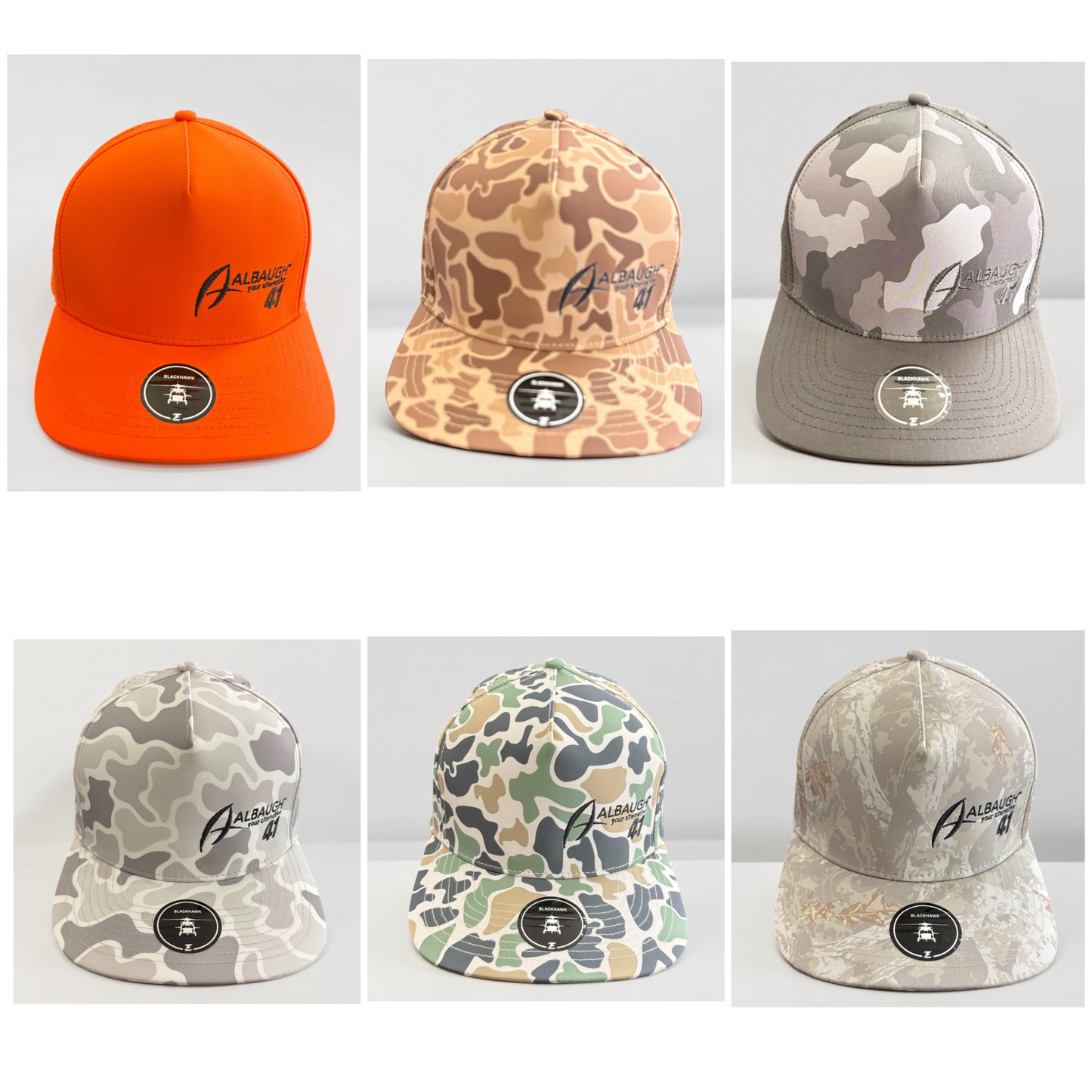 Albaugh Camo Snapback Hat
