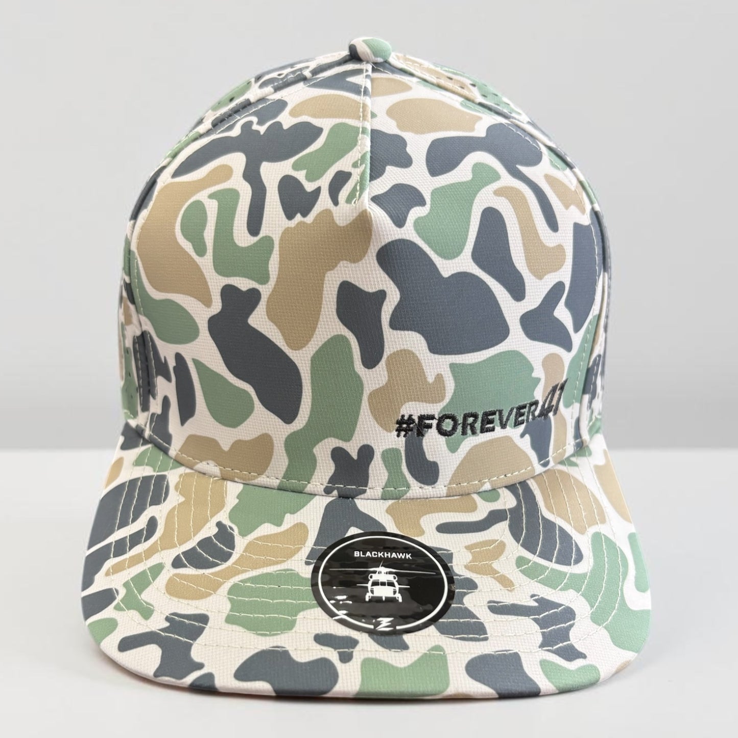Forever41 Camo Snapback Hat