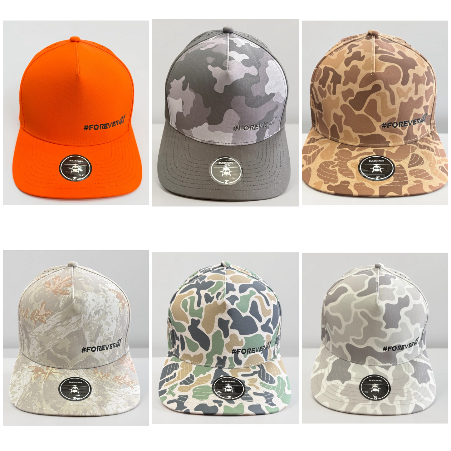 Forever41 Camo Snapback Hat