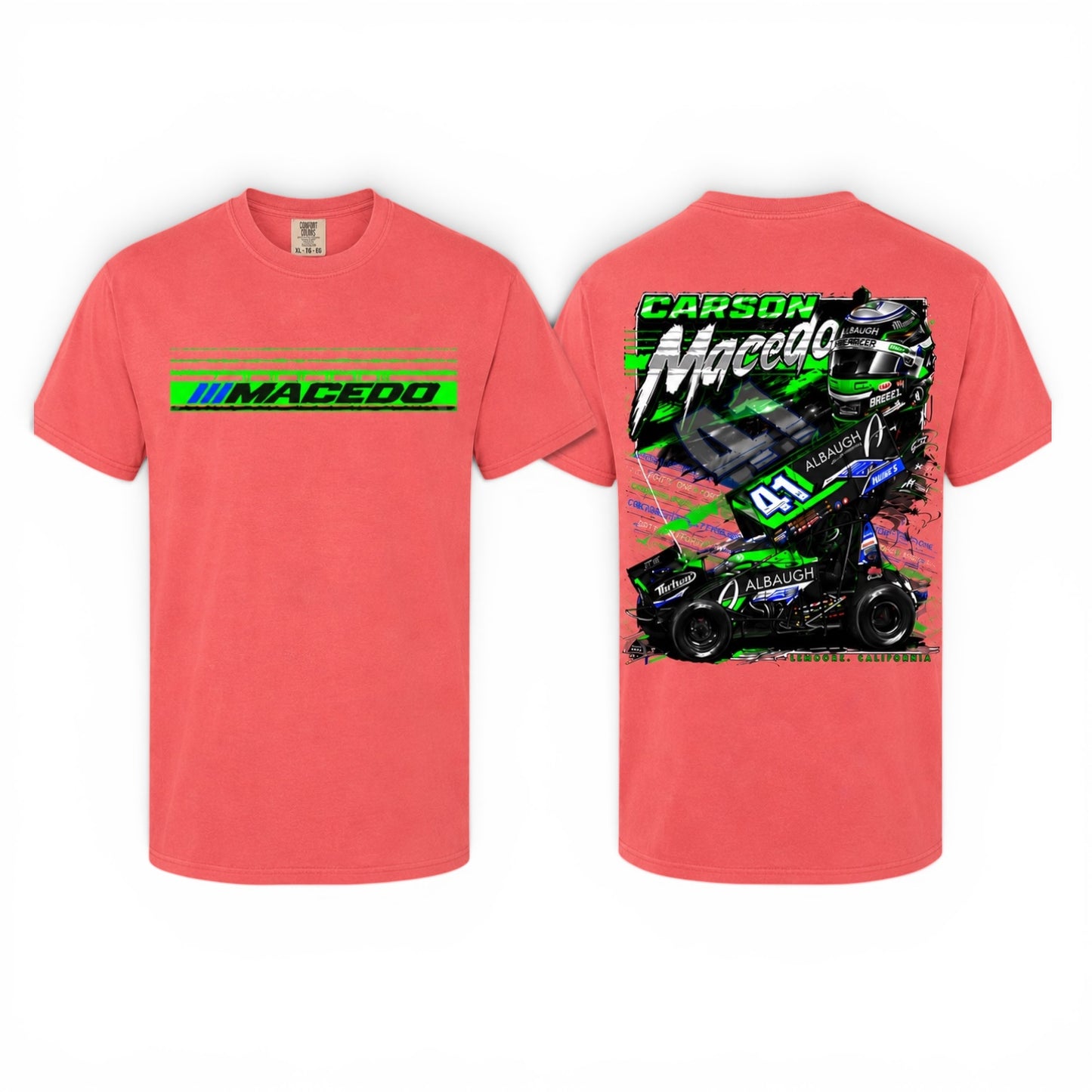 The Macedo Line Design T-Shirt (Watermelon)