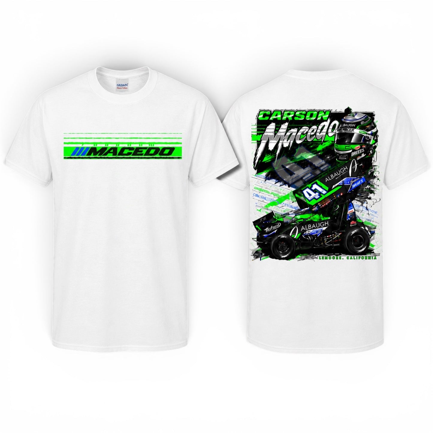 The Macedo Line Design T-Shirt (White)