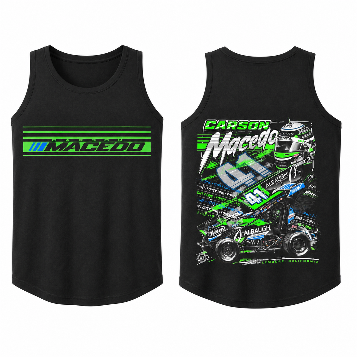 Ladies The Macedo Line Design (Jersey Tank)
