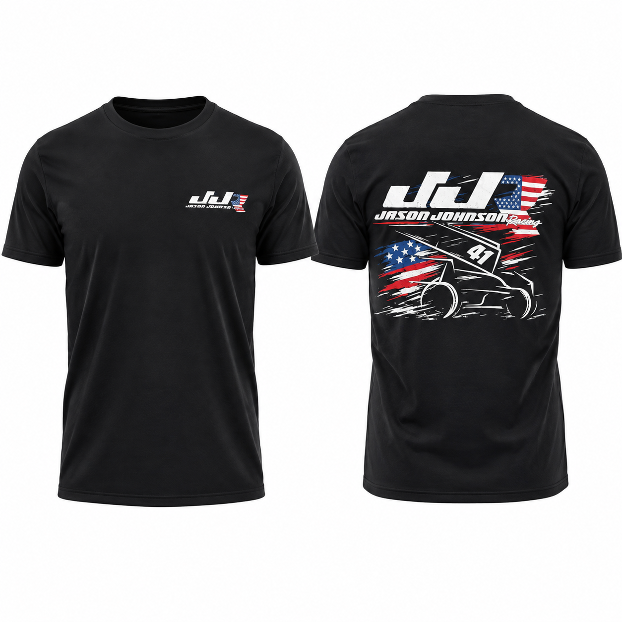 2026 Knoxville Flag Design T-Shirt (Black)