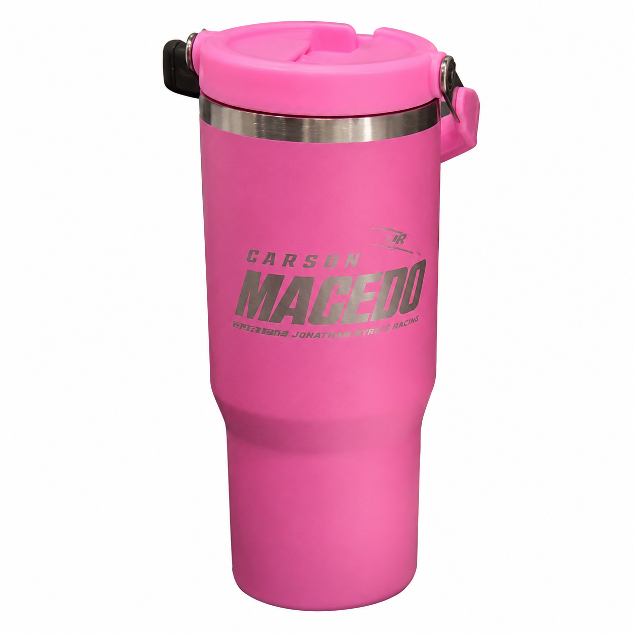 Flip Top Straw W/ Carrying Handle (Assorted Colors & Variations)