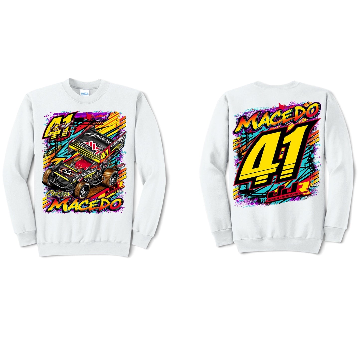 2026 Knoxville Graffiti Design Crew neck (White)