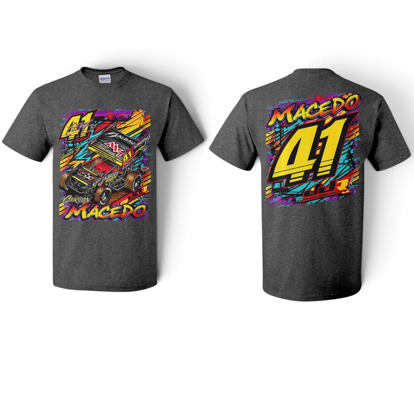 2026 Knoxville Graffiti Design T-Shirt (Heather Charcoal)