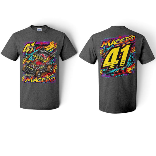 2026 Knoxville Graffiti Design T-Shirt (Heather Charcoal)