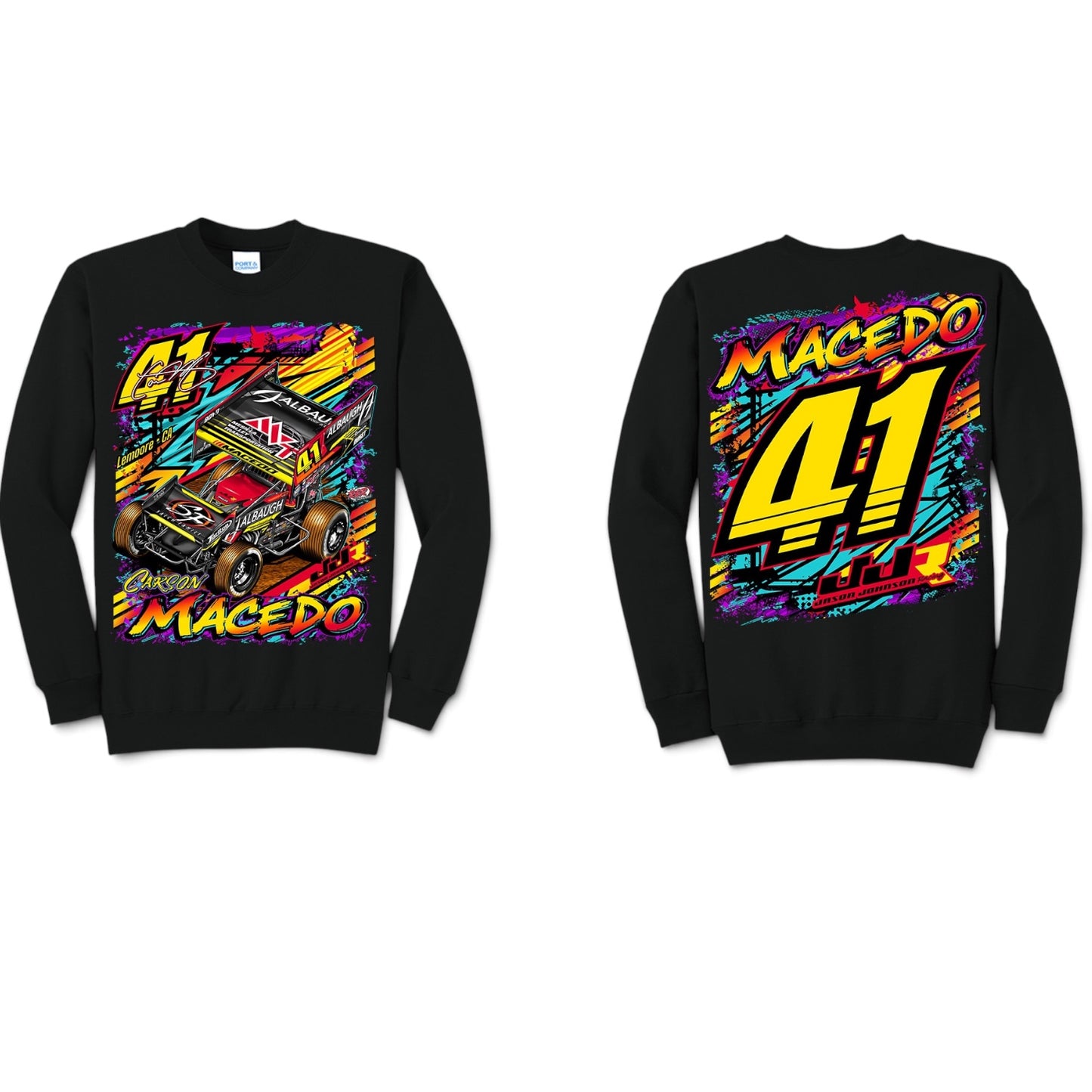 2026 Knoxville Graffiti Design Crew neck (Black)