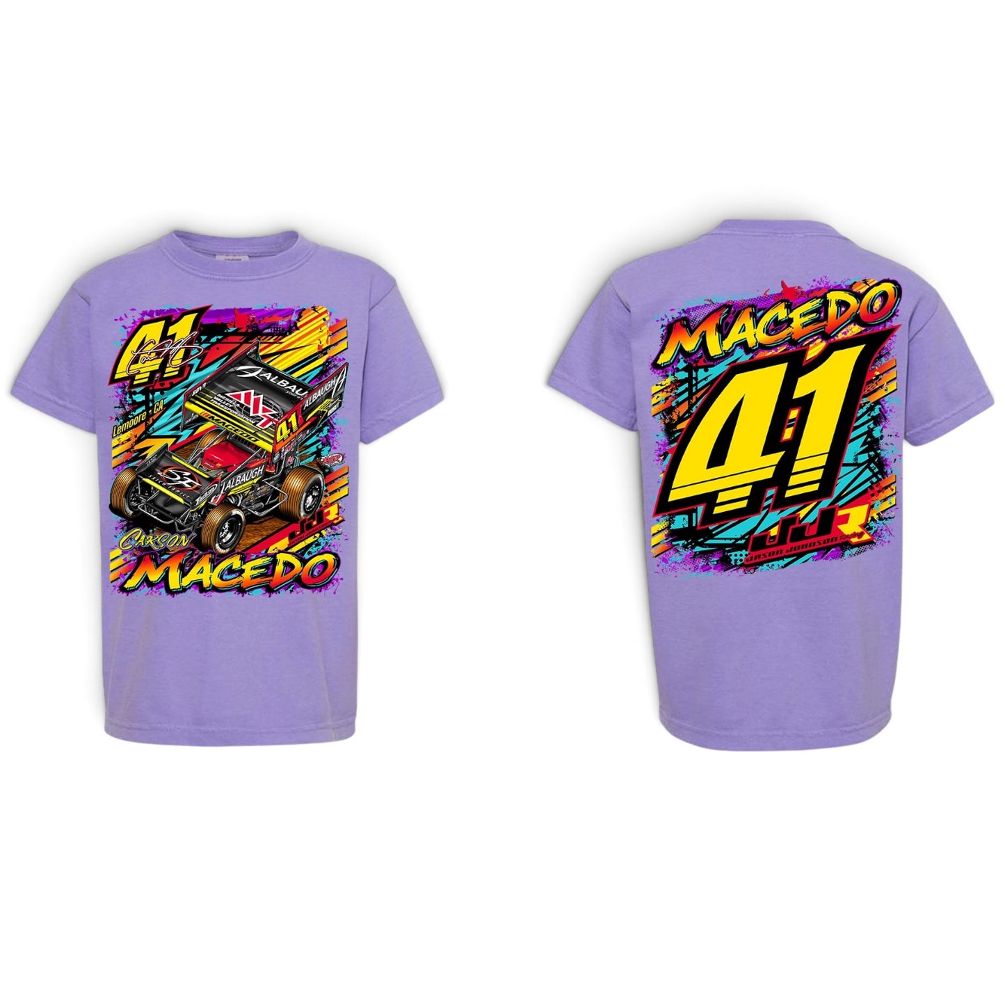 Youth 2026 Knoxville Graffiti Design T-Shirt (Lavender)