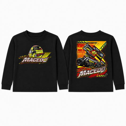 2026 Knoxville Heat Design T-Shirt (Long Sleeve Black)