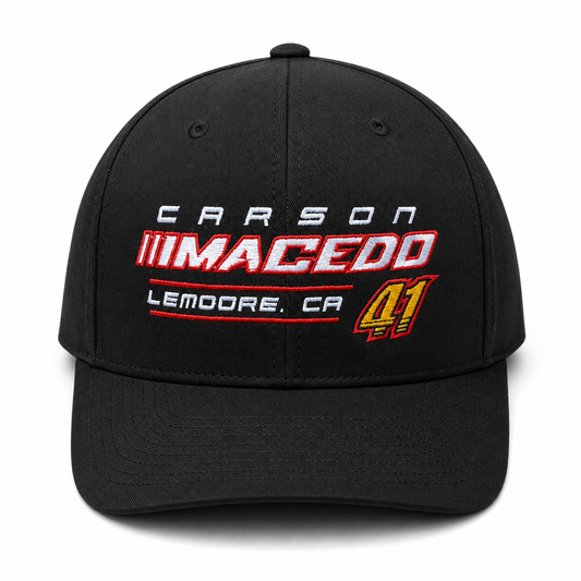 Macedo 41 Flex Fit Hat (Black)