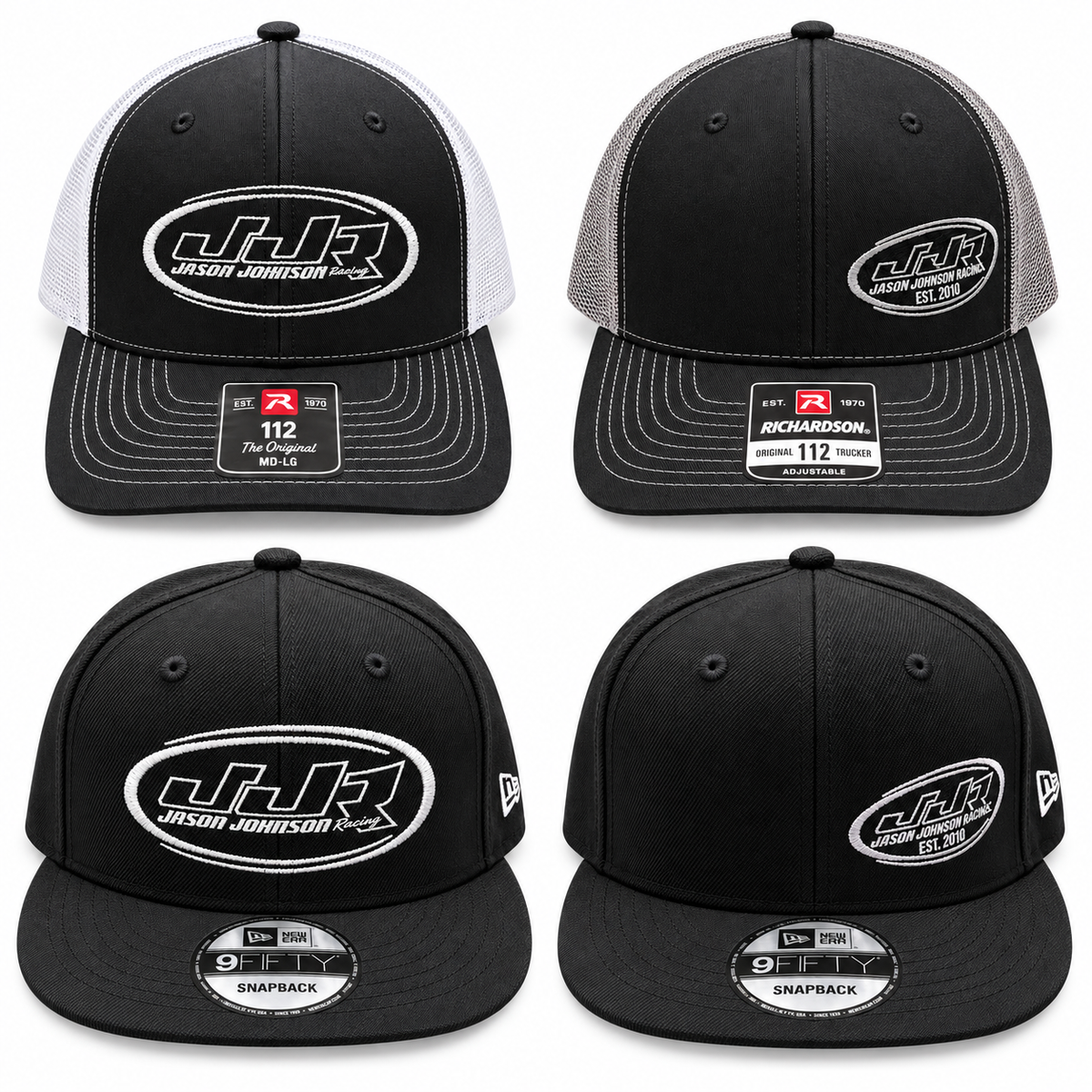 JJR Team Collection Snap Back Hat (Assorted Styles)