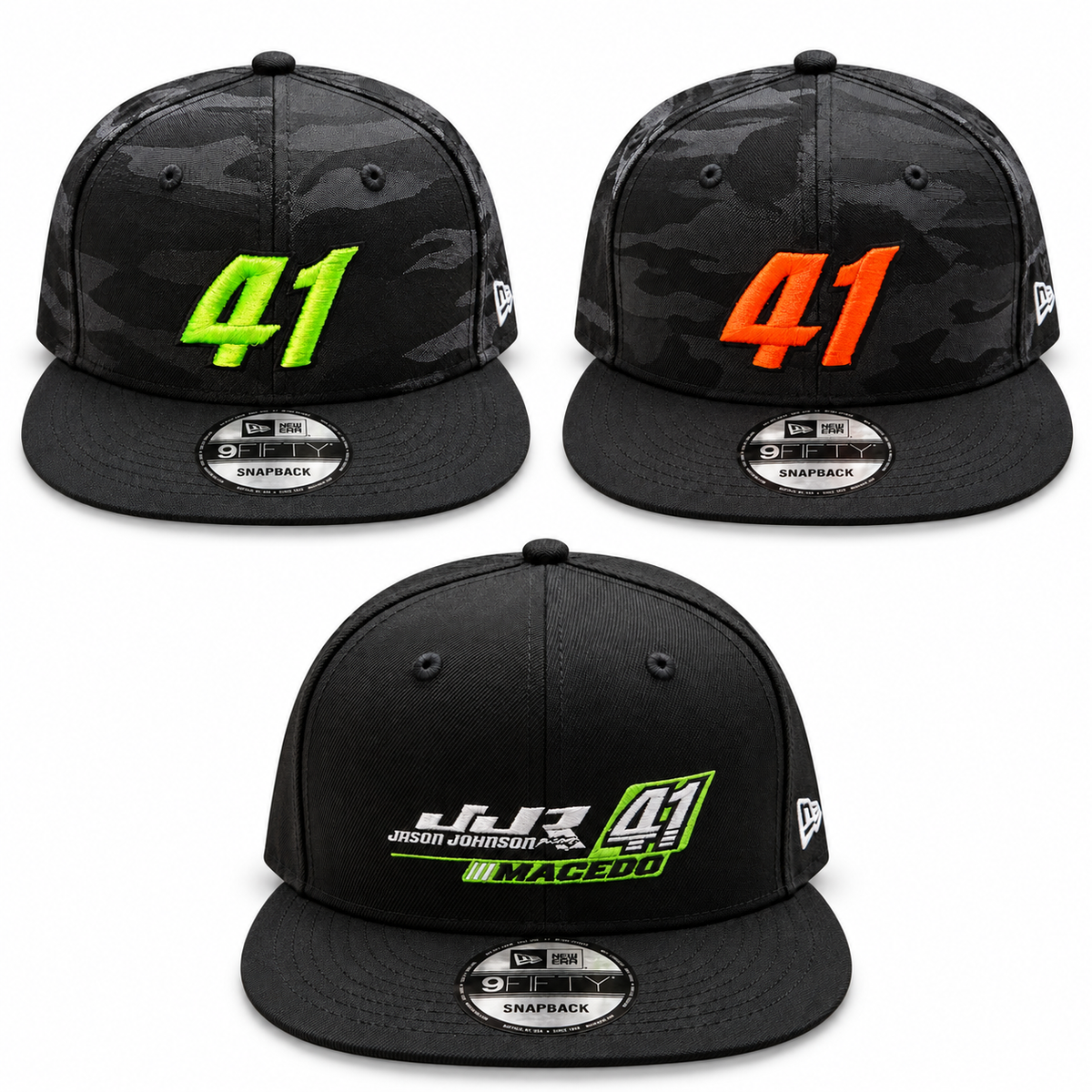 Macedo/41 Flatbill Snapback Hat