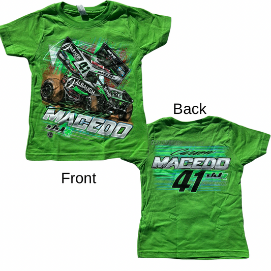 2024 Car Design Toddler & Youth T-Shirt (Apple Green)