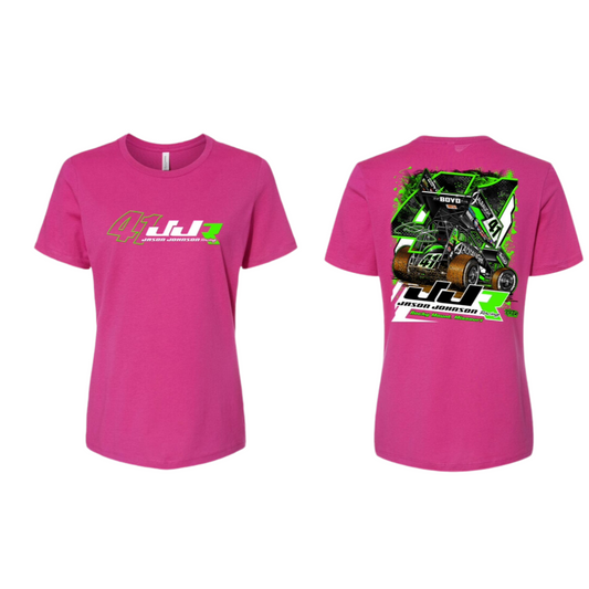 Neon Green Splash T-Shirt (Pink)