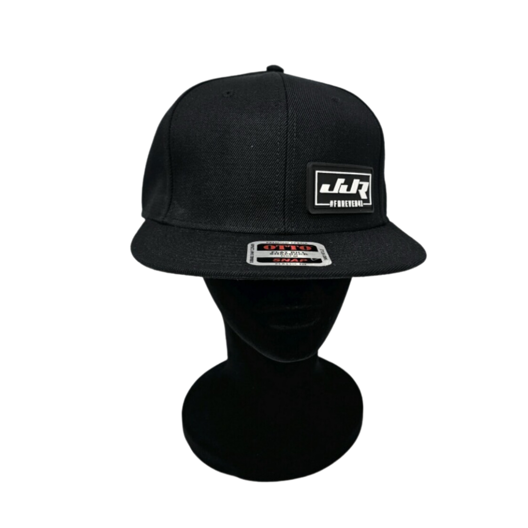 Forever 41 Rubber Patch SnapBack Flat Bill Hat