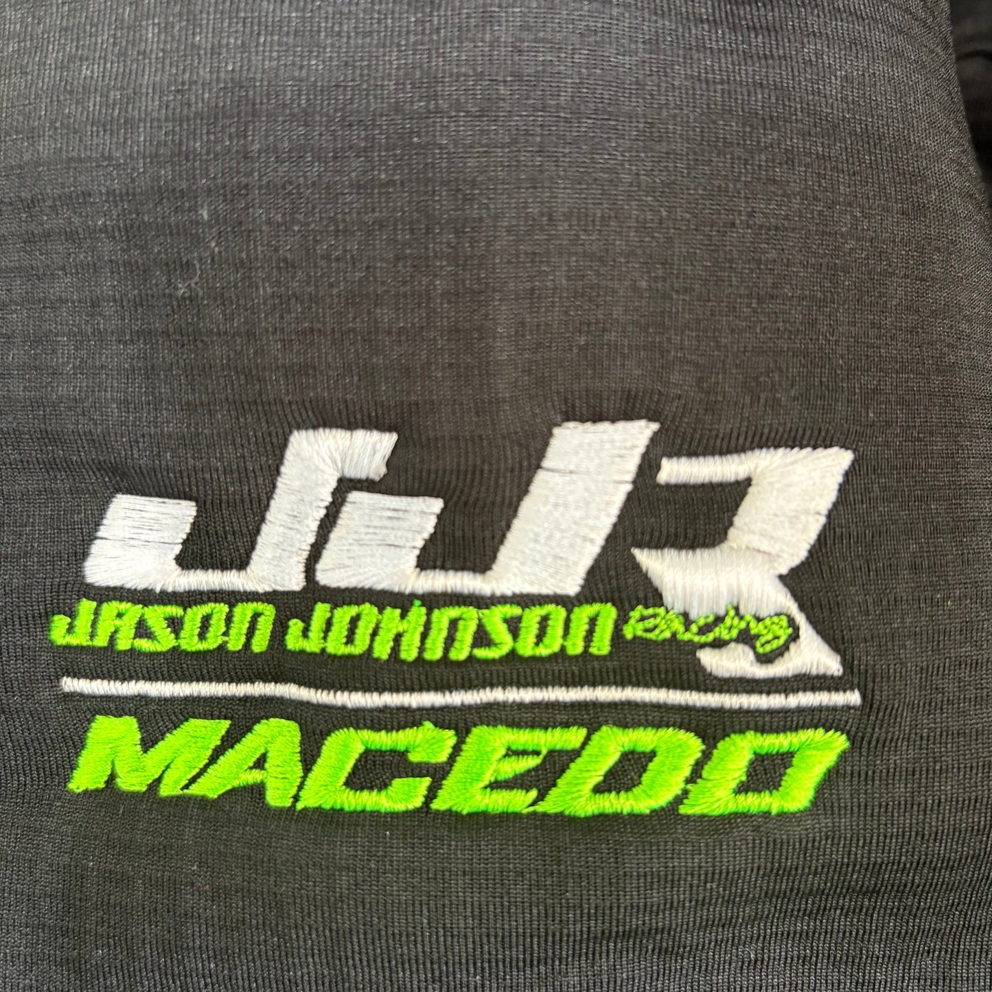 JJR/ Macedo Port Authority Grid Fleece Jacket Full Zip (Black)