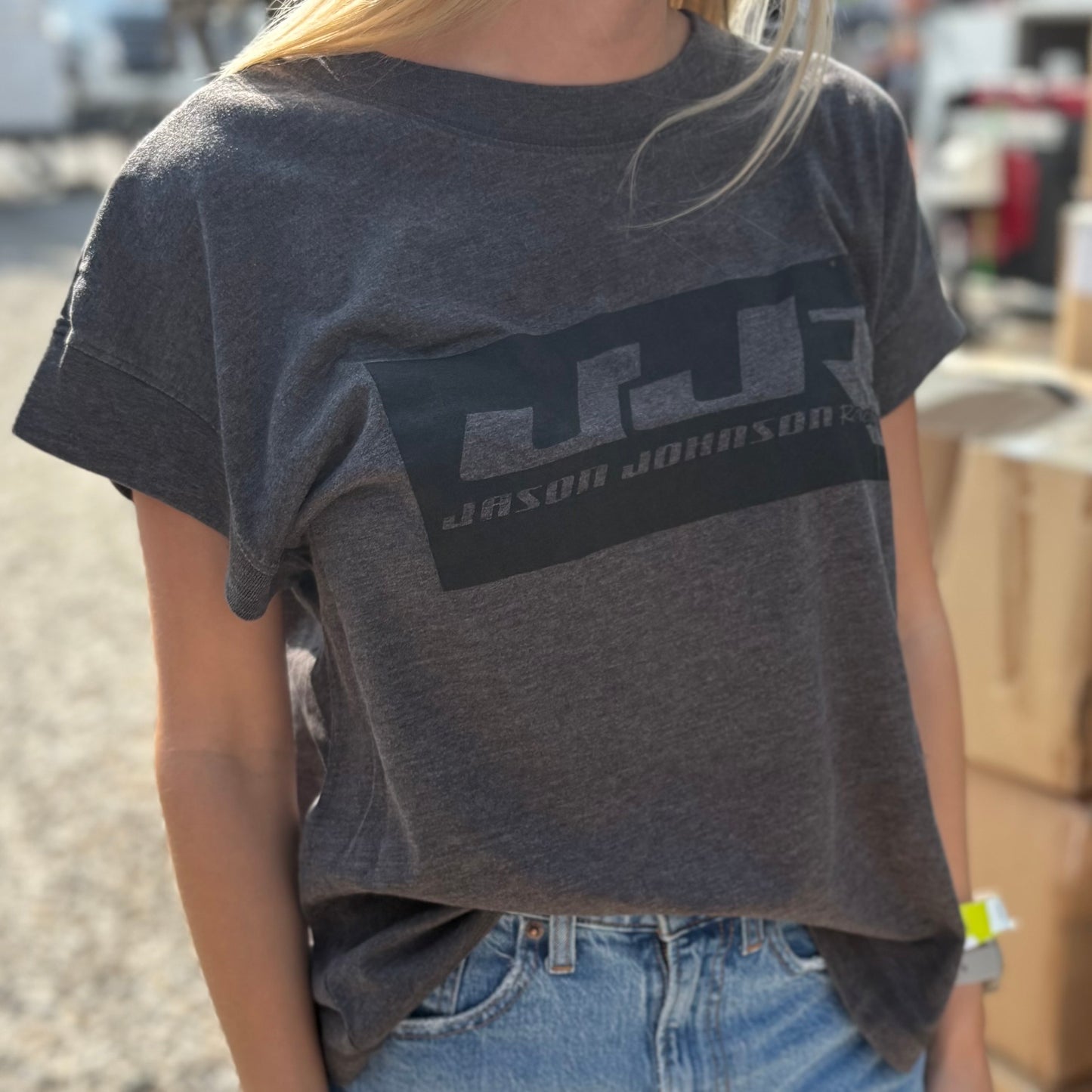 Two-Tone T-Shirt (Washed Black)