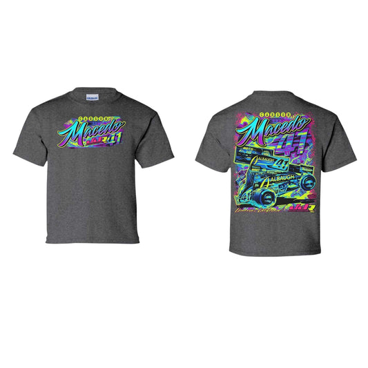 Youth 2025 Neon T-Shirt (Heather Charcoal)