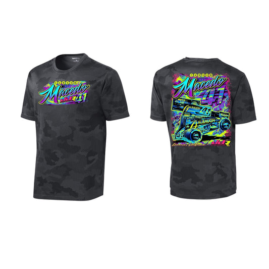 2025 Neon T-Shirt Sport Tek (Iron Grey-Camo Hex)