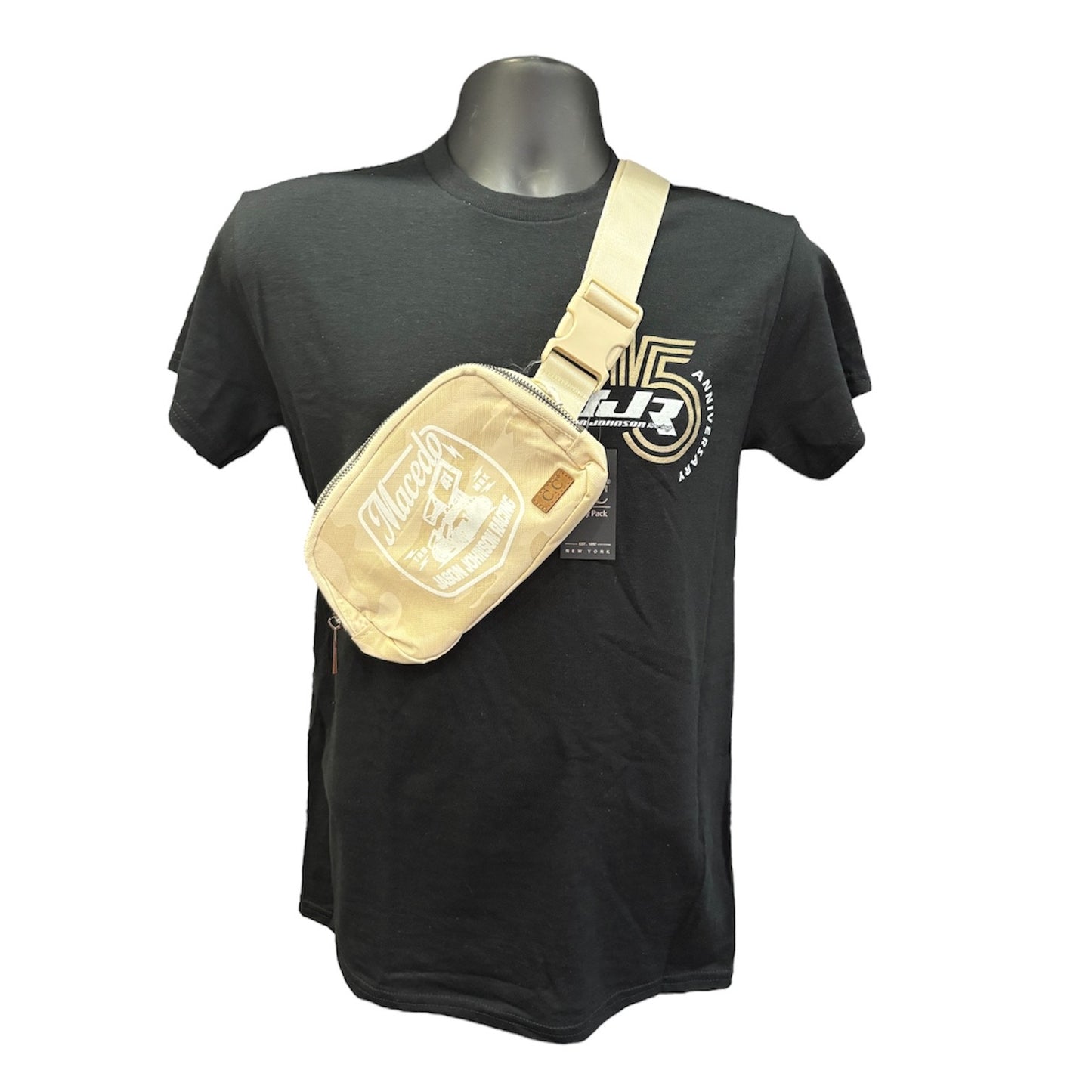 Nylon Ladies Belt Bag with 41 Logo