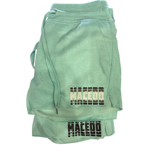 Ladies Macedo Fleece Shorts (Oasis)