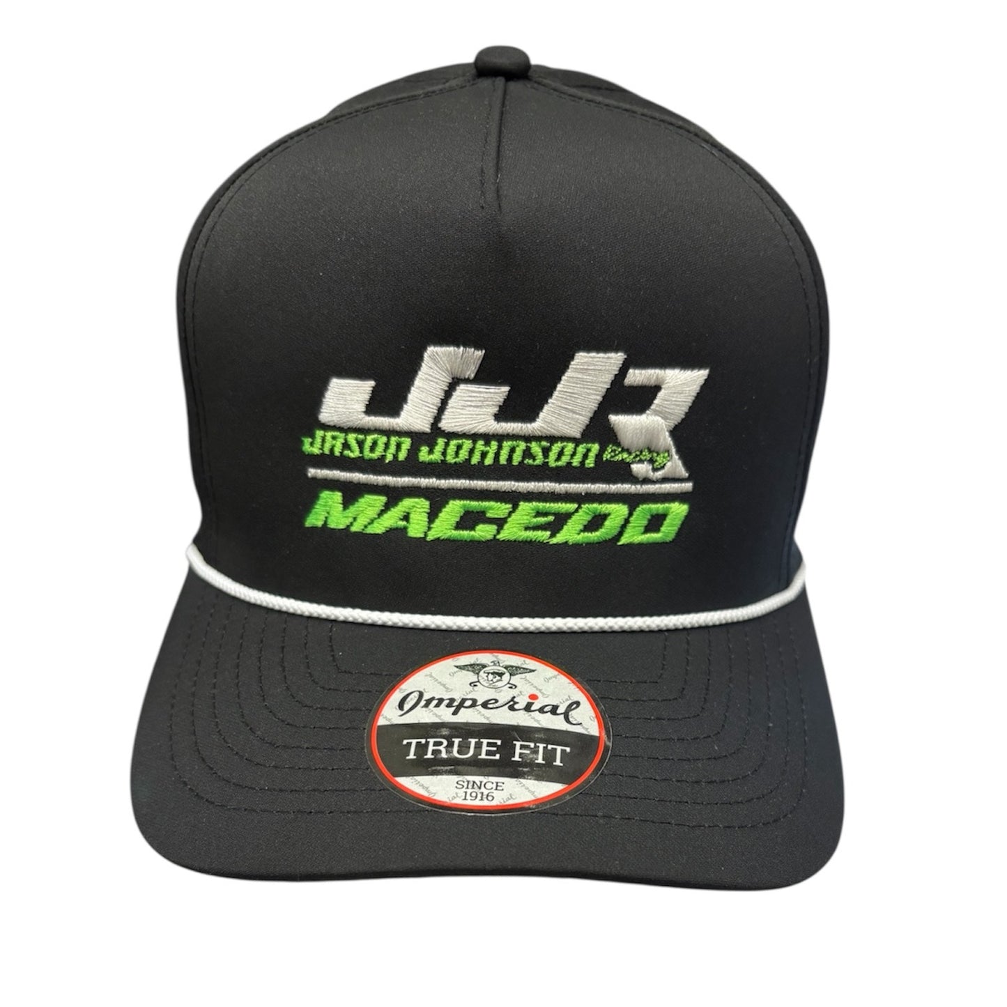 JJR/Macedo Snap Back Rope Hat (Black)