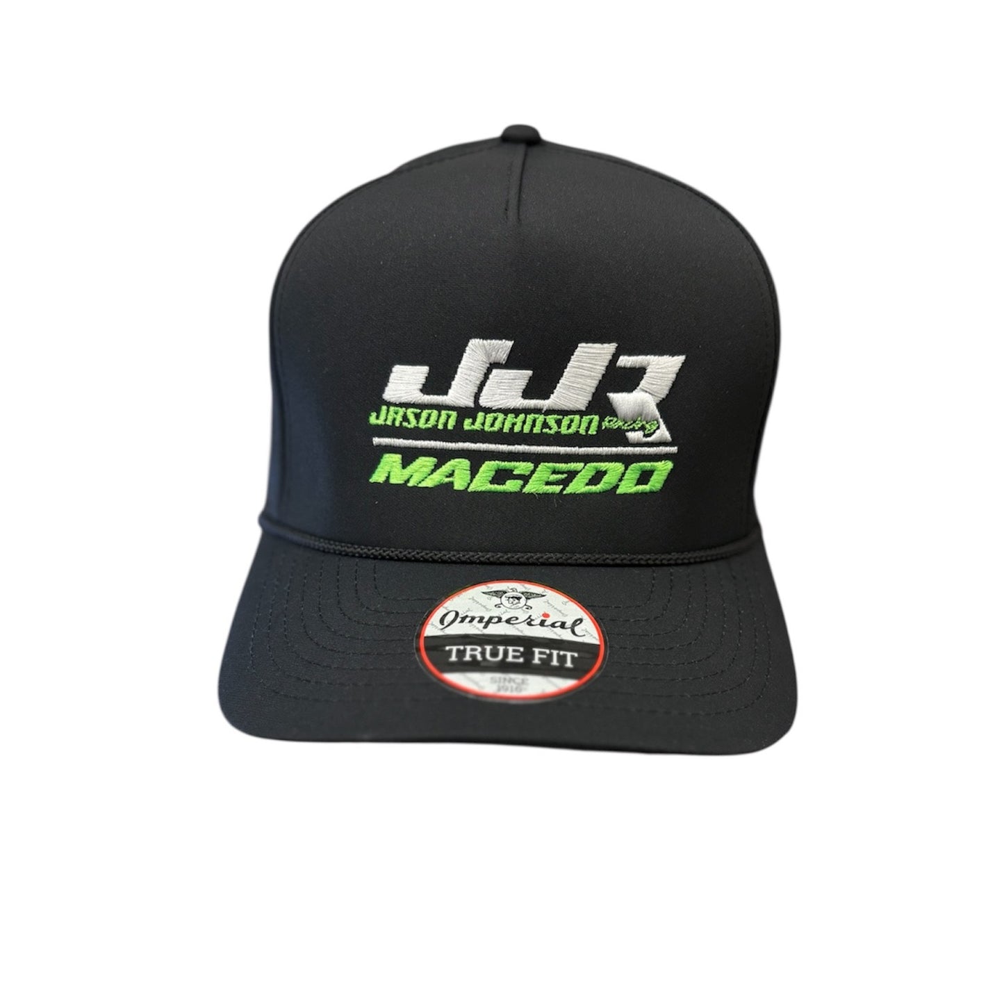 JJR/Macedo Snap Back Rope Hat (Black)