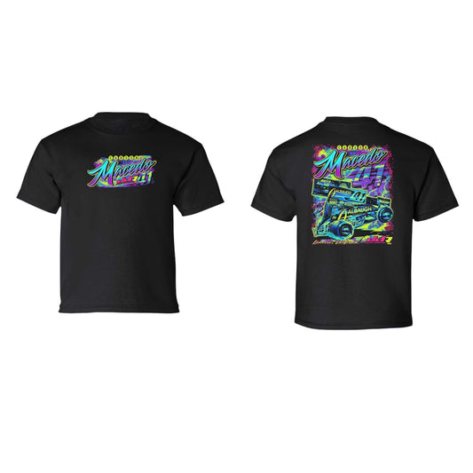 Toddler 2025 Neon T-Shirt (Black)