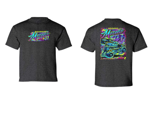 Toddler 2025 Neon T-Shirt (Dark Gray)