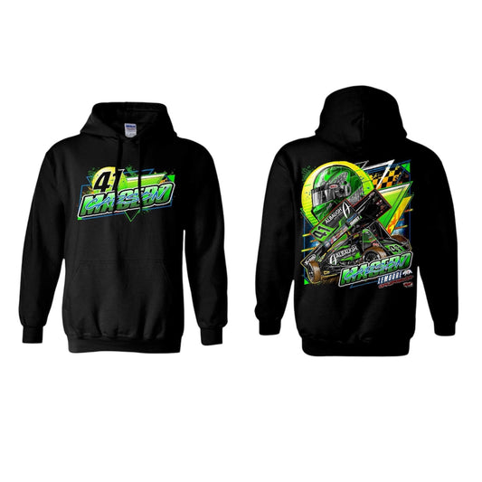 Summer Sunshine Design Hoodie (Black)