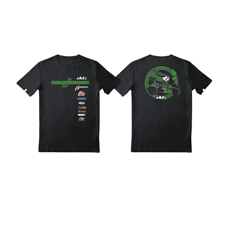 2025 Knoxville Team Wheat Design T-Shirt (Black)