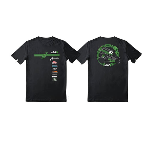 2025 Knoxville Team Wheat Design T-Shirt (Black)