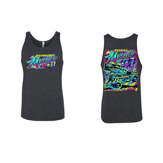 Unisex 2025 Neon Tank Top (Grey)