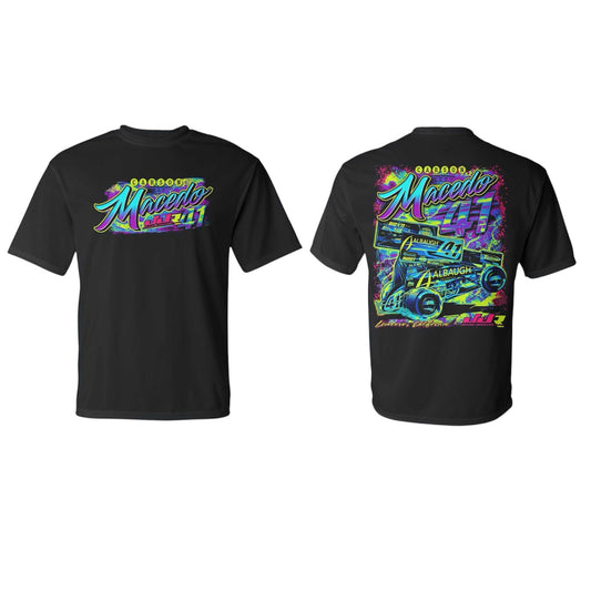 2025 Neon T-Shirt Sport Tek (Black)