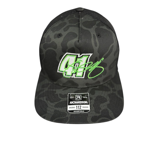 CM Signature Snap Back Hat (Black Camo)