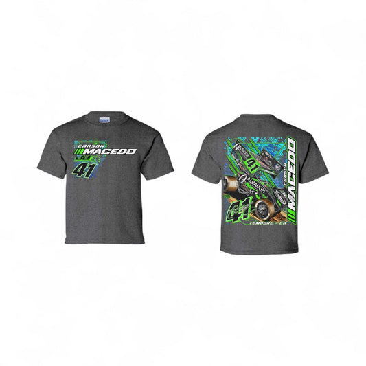 Youth Ocean Breeze T-Shirt (Heather Charcoal)