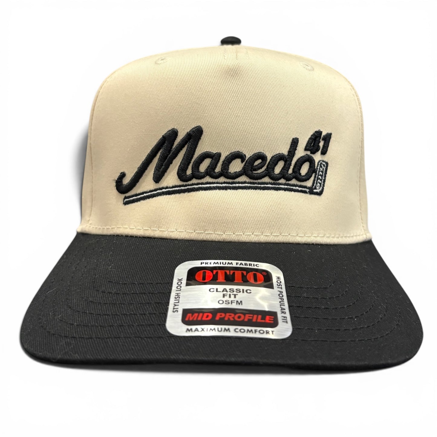 Macedo 41 Golf Design Snapback Hat