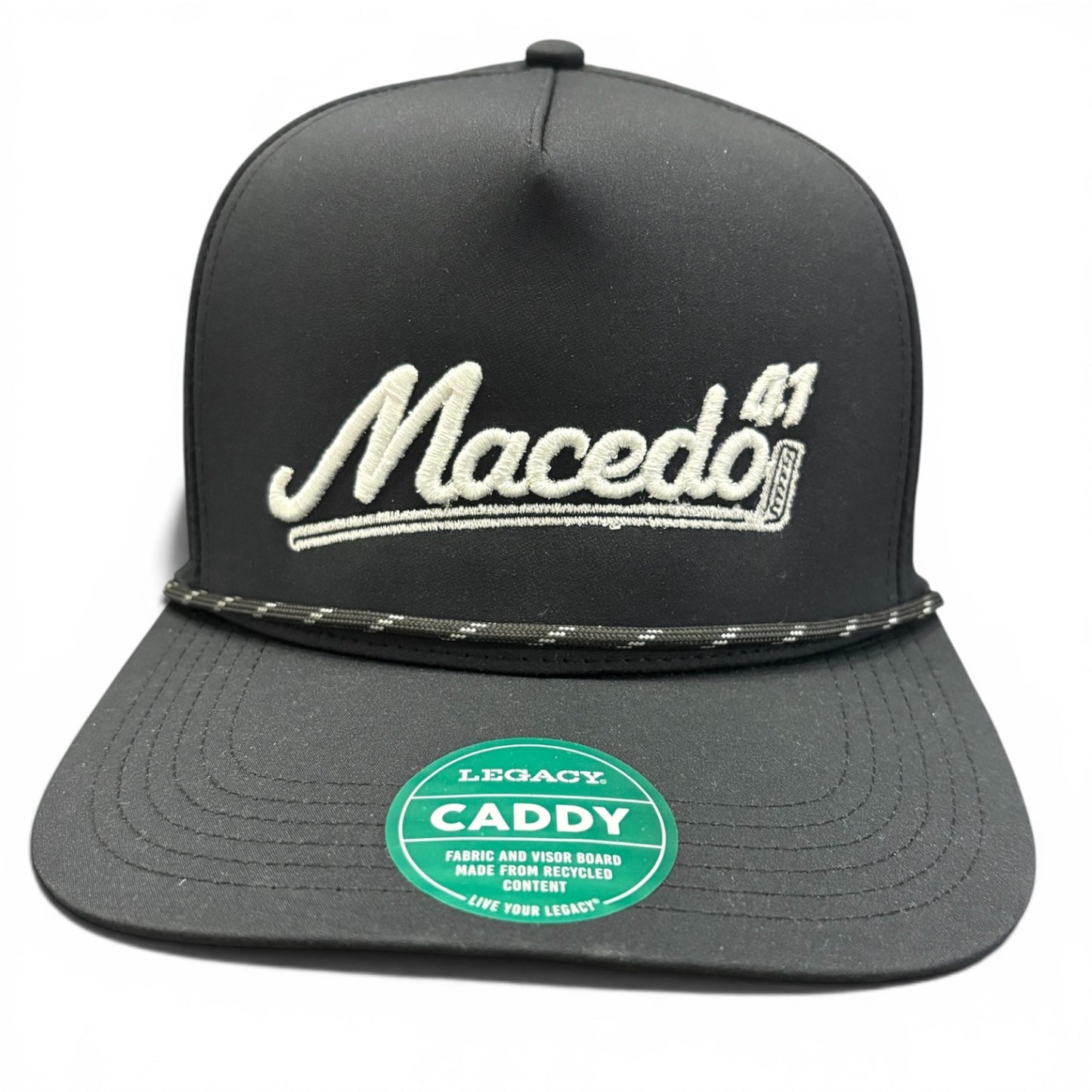 Macedo 41 Golf Design Snapback Hat