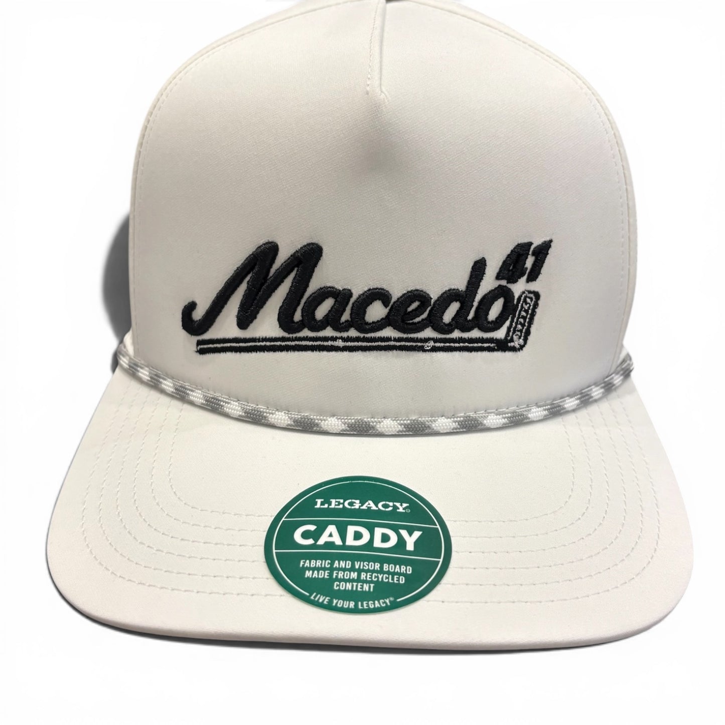 Macedo 41 Golf Design Snapback Hat